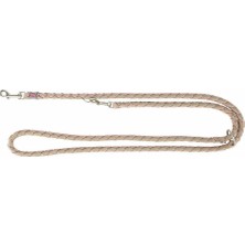 Die Grup Trixie Cavo Ayarlanabilir Köpek Gezdirme Kayışı L - Xl, Pudra Pembesi - Kum Beji, 2 M x 18 mm