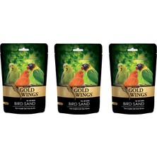 Die Grup 3'lü Gold Wings Premium Kuş Kumu 250 gr