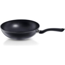 Die Grup Fissler Cenit Wok Tava ( Ø 28 cm ), Yapışmaz Kaplamalı Alüminyum Wok Tava - Indüksiyon Uyumlu