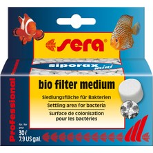 Die Grup Sera Siporax Mini Professional 35 G | Biyolojik Filtre Ortamı, 100 Litreye Kadar Nano ve Küçük Akvaryumlar Için | 3D Gözenek Yapılı Yüksek Gözenekli Sinterlenmiş Cam | Sabit Su Değerleri Için