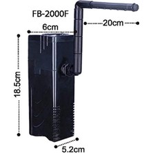 Die Grup Dophin Iç Filtre 400 L/h, 200-FB2000