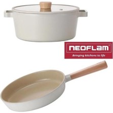 Die Grup Fika Döküm 24 cm Tencere & Tava Seti