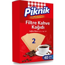 Die Grup Piknik Kahve Filtre Kağidi 40'li No:2