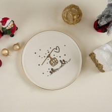 Die Grup Aryıldız New Year Love Pasta Tabağı 21 cm