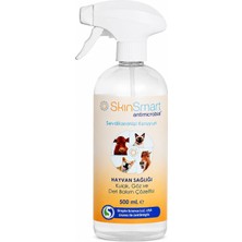 Die Grup Skinsmart Kedi ve Köpek Için Kulak, Göz ve Deri Temizleme Spreyi, Antiseptik Bakım Solüsyonu, 500 ml