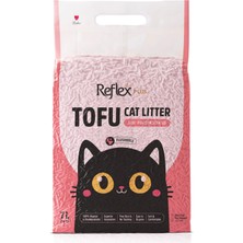 Die Grup Reflex Plus Bebek Pudrası Kokulu Tofu Kedi Kumu 7 Litre
