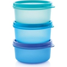 Die Grup Tupperware Şeker Üçüzler Mavi Tonlar