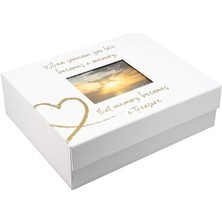 Die Grup Pavilion Gift Company Hatıra Kutusu, Beyaz, 28 cm x 22 cm