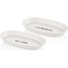 Die Grup The Mia Daily Tunes Oval Servis 2li Set 29CM