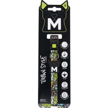Die Grup M-Pets Urban Style Freestyle Multicolor Boyun Tasması (S)