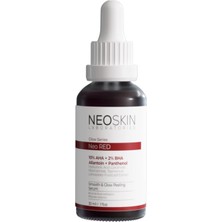 Die Grup Neoskın Neo Red- Yenileyici, Pürüzsüzleştirici, Işıltı Arttırıcı Peeling Serum (10% Aha 2% Bha Allantoin).