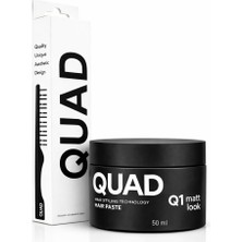 Die Grup Quad Q1S Mat Saç Şekillendirici Saç Pastası, Bukle Belirginleştirici, Hacim Verici, Wax, Unisex, 50 ml