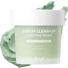 Die Grup Snp Sebum Clear-Up Köpük Maske - Cildi Besleyici Içeriklerle Dolu Cilt Bakım Maskesi