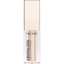 Die Grup Note Cosmetics Crystalized Liquid Eyeshadow Likit Metalik Göz Farı - 09 Cashmere Road