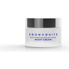Die Grup Sheida Snow White Leke ve Yaşlanma Karşıtı Gece Kremi 50ML