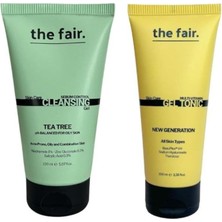 Die Grup The Fair. Yağlı Akneye Yatkın Cilt Temizleme Jeli 150 ml ve Besleyici Multi Vitamin Jel Tonik 100 ml