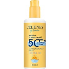 Die Grup Celenes Herbal Spf 50+ Çocuk Güneş Koruyucu Losyon Sprey (150 Ml)