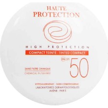Die Grup Eau Thermale Avene Honey Compact Mineral Filtreli Koyu Renkli Spf 50+ Cilt Tonu Eşitleyici Koyu Renk Güneş Kremi 10 gr