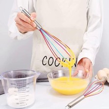 Die Grup Yenigeldi 1 Adet Renkli Silikon Yapışmaz Çırpıcı Pratik Yumurta Çırpıcı Yemek Pişirmek Için (29 Cm),