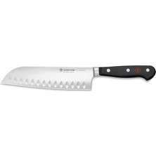 Die Grup Wüsthof 1040131317 Classıc Santoku Bıçağı Oluklu 17CM