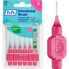 Die Grup Tepe Arayüz Fırçası, Orijinal, Pembe, 0.4mm/ıso 0, 6 Adet