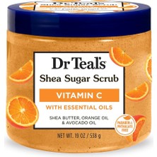 Die Grup Dr.teal's Shea Sugar Scrub Citrus Vücut Şeker Peeling 538GR