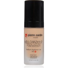 Die Grup Pierre Cardin Hello Matte Yüksek Kapatıcı Etkili Mat Fondöten Tawny Beige