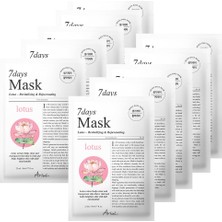 Die Grup Ariul 7 Days Mask Lotus N - Canlandırıcı & Cilt Tonu Aydınlatıcı Vegan Maske