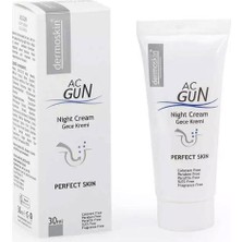 Die Grup Dermoskin Acgun Gece Kremi 1 Paket (1 x 30 Ml)
