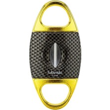 Die Grup Bektobacco Lubinski Karbon Desen Metal V Puro Kesici Gold 60 Ring