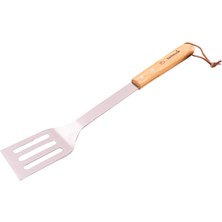 Die Grup Barbecook Ahşap Saplı Paslanmaz Çelik Spatula 46 cm