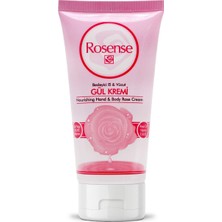 Die Grup Rosense Besleyici El ve Vücut Kremi Gül Kremi 75 ml