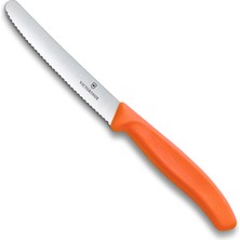 Die Grup Victorinox 6.7839.C1 Swiss Classic 11CM Domates Bıçağı, Turuncu