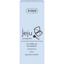 Die Grup Ziaja - Jeju Makyaj Fondöteni - Doğal Ton 30 ml