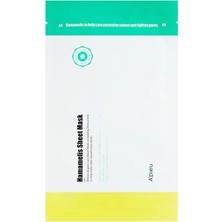 Die Grup Mıssha, Hamamelis Özlü Yağlanma ve Gözenek Karşıtı Bakım Sunan Yaprak Maske A'pıeu Hamamelis Sheet Mask