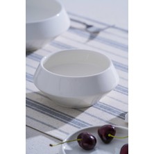 Die Grup Acar JEA-07389 Rumi Beyaz Porselen 14 cm Yuvarlak Kase 6 Adet