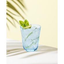 Die Grup Madame Coco Domme Plastik Bardak Turkuaz 445 ml