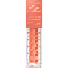 Die Grup Maybelline New York Sunkisser Hazy Matte Likit Allık - 34 Peachy Quench
