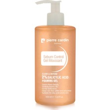 Die Grup Pierre Cardin Sebum Control Sivilce Karşıtı%2 Salisilik Asit Yağsız Günlük Yüz Temizleme Jeli 350 ml