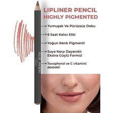 Die Grup Alıx Avıen Uzun Süre Kalıcı Dağılma Yapmayan Nemlendirici Dudak Kalemi - Lipliner Pencil 02 Dirty Nude