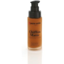 Die Grup Pierre Cardin Chiffon Touch Mat Görünüm Veren Fondöten - 011 - Latte