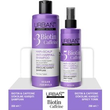 Die Grup Urban Care Expert Series Biotin Caffein Şampuan 350 ml + Biotin Caffeine Tonik 200 ml Set