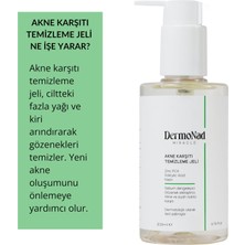 Die Grup Dermonad Yüz Temizleme Jeli Akne ve Siyah Nokta Karşıtı 200 ml (Nad+ Zinc Pca,salisilik Asit)