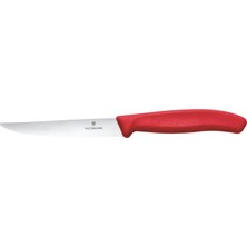 Die Grup Victorinox 6.7231.C1 Swiss Classic 11CM Biftek&pizza Bıçağı, Kırmızı