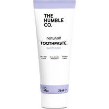 Die Grup The Humble Co. - Toothpaste Adult Whitening 75 ml Beyazlatıcı Etkili Doğal Diş Macunu 75 ml (Yetişkin), Doğal Içerikli, Nazik Beyazlatıcı Diş Macunu ile Daha Parlak Bir Gülümseme