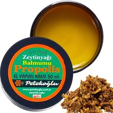 Die Grup Petekoğlu Ham Propolis Balmumu Zeytinyağı El Yapımı Doğal Onarıcı Krem 50 ml