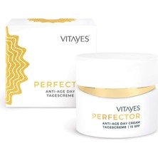Die Grup Vitayes Perfector Anti-Age, Day Cream,15 Spf, Face Cream With 24-Hour Moisture For The Skin, Repair And Protect Skin, Smoother Skin & Reduction Of Wrinkles, Intensive Care For The Face