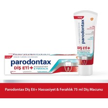 Die Grup Parodontax Diş Eti + Hassasiyet & Ferahlık Diş Macunu 75 ml
