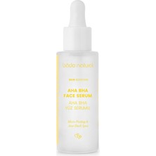 Die Grup Bade Natural Aha Bha Ton Eşitleyici Canlandırıcı, Peeling Etkili Yüz Serumu 30 ml