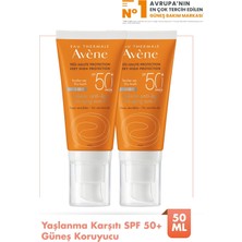 Die Grup Avene Anti-Age Spf 50+ Yaşlanma Karşıtı Yüksek Korumalı Güneş Kemi 50 ml X2